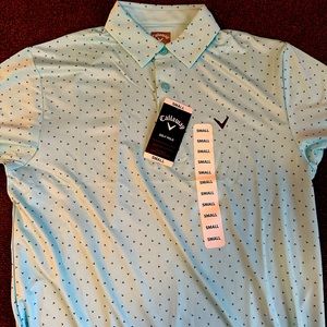 Callaway golf polo, small. New with tags
